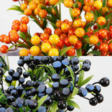 Christmas Berry Branches 3 Forks Simulation Foam Berry Picks Home Decoration In Australia - Darrahopens