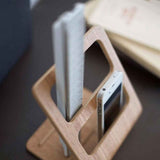 Table Storage Rack Simple Living Room Multi Functional Remote Control Rack Curved Wooden Support In Australia - Darrahopens