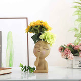 Mannequin Resin Flower Pot Face Flower Pot Garden Decoration In Australia - Darrahopens