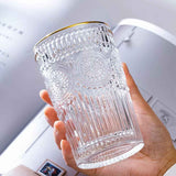 Vintage Embossed Glasses Drinking Glasses Water Glasses Modern Embossed Designs Glasses In Australia - Darrahopens