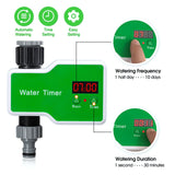 Automatic Flower Waterer Solenoid Valve Timer Garden Irrigation Spraying Outdoor Metal Head Intelligent Controller