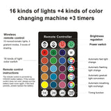LED Egg Lamp Sturdy Waterproof Easy to Use Remote Control LED Light for Home Party