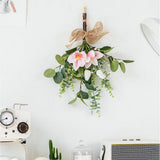 Wall Hanging Artificial Bouquet Artificial Rose Bouquet for Wedding