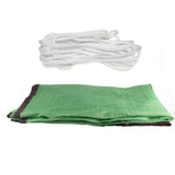 Sun Shade Sail Breathable Farbic Canopy Awning Shelter Rectangle UV Block Canopy for Patio Backyard Lawn Garden Green 2x4m / 6.6x13.1ft In Australia - Darrahopens