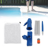 Pool Spa Jet Vacuum Cleaner Portable Pool Vacuum Jet Cleaner with Brush Swimming Pool Cleaning Tool EU Standard