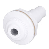 Complete Return Outlet Jet Fitting for Above Ground Swimming Pool with Gasket 1in Pipe Adapter