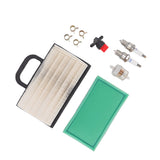 Lawn Mower Air Filter Set Air Filter Sparking Plug Valve Replacement Lawn Tractor Parts for BS