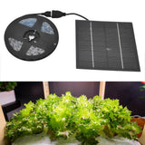 Solar Plant Grow Light Strip Eco Friendly 5W LED High Luminous Flux Promote Growth Solar LED Grow Light Strips 1 Meter / 1.1yd