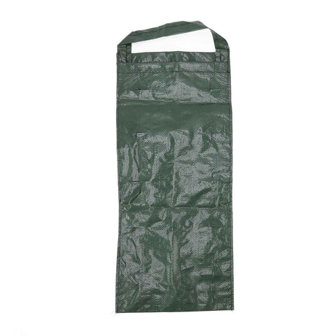 Hanging Planting Bag Multi Holes PE Plant Grow Pouch for Strawberry Vegetable Flower Green 10 Holes In Australia - Darrahopens