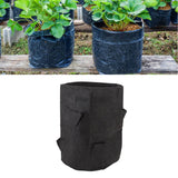Strawberry Grow Bag 8 Holes Breathable Reusable Multipurpose Garden Grow Bag for Gardens