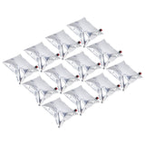 12PCS Water Storage Container Foldable Heat Preservation Emergency Water Bag with Tap for Camping