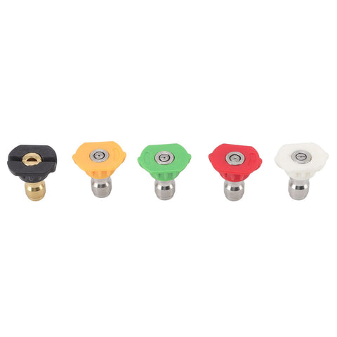 5PCS Pressure Washer Nozzle Big Fan Shape Power Washer Nozzle Tips Rinse Jet Stream Nozzle Kit 055 1.449mm / 0.06in In Australia - Darrahopens