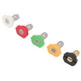 5PCS Pressure Washer Nozzle Big Fan Shape Power Washer Nozzle Tips Rinse Jet Stream Nozzle Kit 055 1.449mm / 0.06in In Australia - Darrahopens