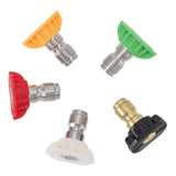 5PCS Pressure Washer Nozzle Big Fan Shape Power Washer Nozzle Tips Rinse Jet Stream Nozzle Kit 055 1.449mm / 0.06in In Australia - Darrahopens