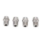 4Pcs Threaded Nozzles 22mm 304 Stainless Steel G1/4 External Thread Pressure Washer Accessories 0.874mm/0.03in Hole Diameter In Australia - Darrahopens