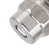 4Pcs Threaded Nozzles 22mm 304 Stainless Steel G1/4 External Thread Pressure Washer Accessories 1.07mm/0.42in Hole Diameter