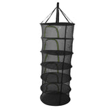 Foldable Plant Drying Net Multilayer Zipper Closure Design 60cm Diameter Herb Buds Dry Net with Storage Bag 6 Layers In Australia - Darrahopens