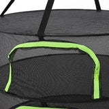 Foldable Plant Drying Net Multilayer Zipper Closure Design 60cm Diameter Herb Buds Dry Net with Storage Bag 6 Layers