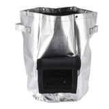 Silver Potato Grow Bag Waterproof Openable Planting Bucket for Plant Vegetable Flower M 26 Liters 7 Gallons