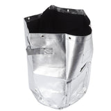 Silver Potato Grow Bag Waterproof Openable Planting Bucket for Plant Vegetable Flower M 26 Liters 7 Gallons