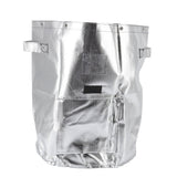 Silver Potato Grow Bag Waterproof Openable Planting Bucket for Plant Vegetable Flower M 26 Liters 7 Gallons