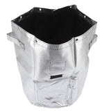 Silver Potato Grow Bag Waterproof Openable Planting Bucket for Plant Vegetable Flower M 26 Liters 7 Gallons