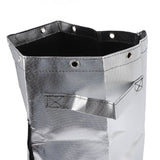 Silver Potato Grow Bag Waterproof Openable Planting Bucket for Plant Vegetable Flower M 26 Liters 7 Gallons