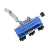 Chainsaw Sharpener Portable Lightweight Hand Crank Chain Sharpening Jig for Electric Saws Blue In Australia - Darrahopens