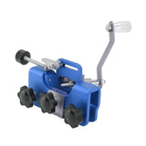 Chainsaw Sharpener Portable Lightweight Hand Crank Chain Sharpening Jig for Electric Saws Blue In Australia - Darrahopens