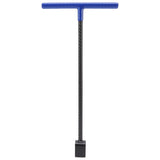Steel Water Meter Key Wrench Multifunction T Handle Curb Key With 4 Way Utility Tool for Valves Faucets Blue