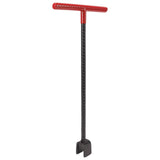 Steel Water Meter Key Wrench Multifunction T Handle Curb Key With 4 Way Utility Tool for Valves Faucets Red