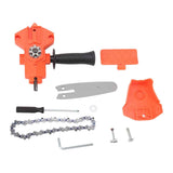 4in Mini Drill to Chain Saw Adapter Simple ABS Steel Portable Electric Chain Saw Converter Accessory for Electric Drill In Australia - Darrahopens