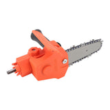 4in Mini Drill to Chain Saw Adapter Simple ABS Steel Portable Electric Chain Saw Converter Accessory for Electric Drill
