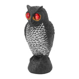 Owl Bird Deterrent Garden Plastic Red Eyes Owls to Keep Birds Away Fine Details Wear Resistant Owls to Keep Birds Away Cartoon Flaky Small Owl In Australia - Darrahopens
