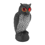 Owl Bird Deterrent Garden Plastic Red Eyes Owls to Keep Birds Away Fine Details Wear Resistant Owls to Keep Birds Away Cartoon Flaky Small Owl In Australia - Darrahopens