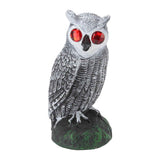 Owl Bird Deterrent Garden Plastic Red Eyes Owls to Keep Birds Away Fine Details Wear Resistant Owls to Keep Birds Away Elbow Cat Plain White In Australia - Darrahopens