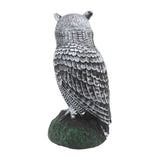 Owl Bird Deterrent Garden Plastic Red Eyes Owls to Keep Birds Away Fine Details Wear Resistant Owls to Keep Birds Away Elbow Cat Plain White In Australia - Darrahopens