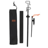Camping Lantern Stand Multipurpose Lightweight Adjustable Height Collapasible Lantern Stand Pole for Camping Outdoor In Australia - Darrahopens