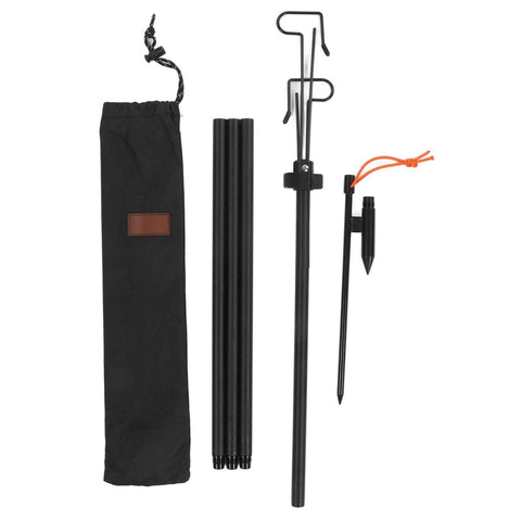 Camping Lantern Stand Multipurpose Lightweight Adjustable Height Collapasible Lantern Stand Pole for Camping Outdoor In Australia - Darrahopens