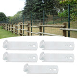 5Pcs Fence Wire Twist Tool for T Post Clips Steel Barb Fencing Agricultural Repair Hardware