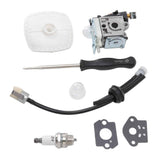 Leaf Blower Carburetor Kit Gasket Primer Bulb Cover Fuel Line Assembly Filter A021003660 for PB 250 In Australia - Darrahopens
