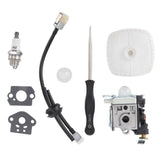 Leaf Blower Carburetor Kit Gasket Primer Bulb Cover Fuel Line Assembly Filter A021003660 for PB 250