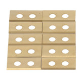30PCS Lawn Mower Endurance Blade Set Stainless Steel Titanium Blades for Worx Landroid Robotic Lawn Mower In Australia - Darrahopens