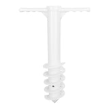 Beach Umbrella Sand Anchor Multifunction Safe Umbrella Holder Stand with 5 Spiral Screw for Beach Lawn Water Park