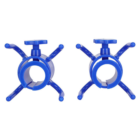 2Pcs Plastic Beach Umbrella Hanging Hook Umbrella Hanger 4 Prong Towel Hat Sunglasses Holder Blue In Australia - Darrahopens