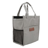 Aluminum Foil Simple Thermal Insulation Lunch Box Bag Oxford Cloth Large Capacity Thickened Bento Bag Grey In Australia - Darrahopens