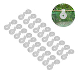 20Pcs Sunshade Net Clip Round Shade Cloth Clips Greenhouse Film Fixing Clamp for Tent Greenhouse Accessories