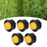 5Pcs Blower Carburetor Bottom Iron Primer Bulb for Fuxtec FX RM Series Lawn Mower Carburetor Primer Bulb