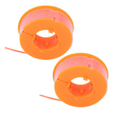 2Pcs Lawn Mower Spool Line Nylon Trimmer Accessories Replacement Fit for BOSCH ART 30 ART 30FA Orange In Australia - Darrahopens