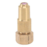 G3/8 Internal Thread High Pressure Sprayer Nozzle Ceramic Brass Watering Tool for Courtyard Agriculture 0.8mm/0.03in Hole In Australia - Darrahopens
